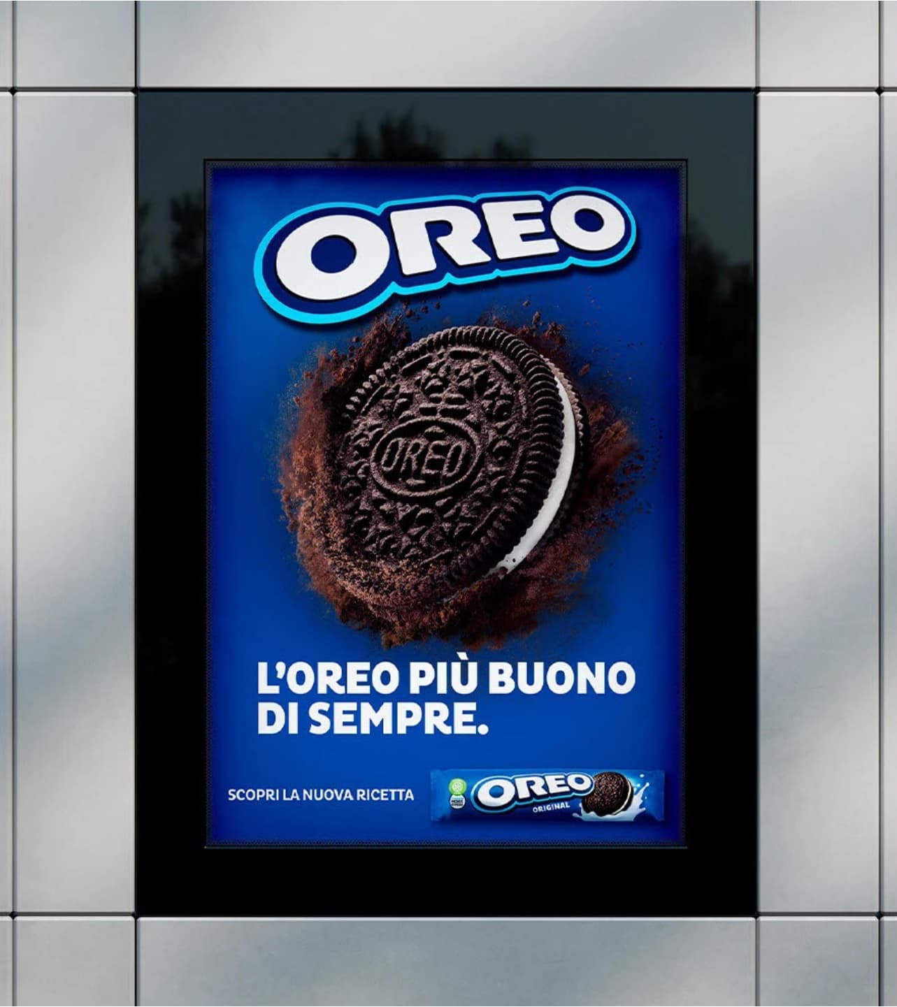 Oreo New Oreo — 'L'Oreo più buono di sempre' OOH poster